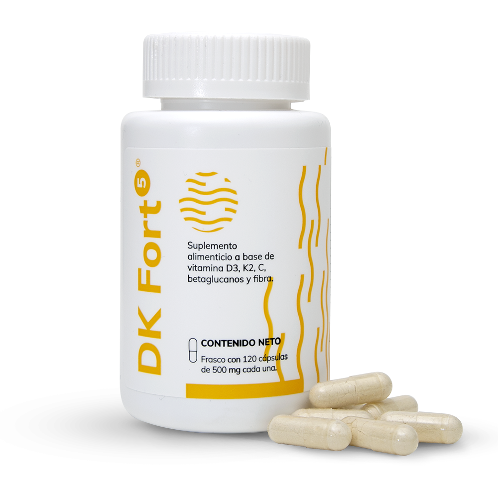 Vitamina D3 y K2 | DK FORT5® 